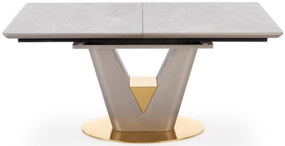 Kitchen Table Valentino | size: Length: 90cm, Width: 220cm, Height: 76cm | color: Gray | image: 1 | variant: 1016883