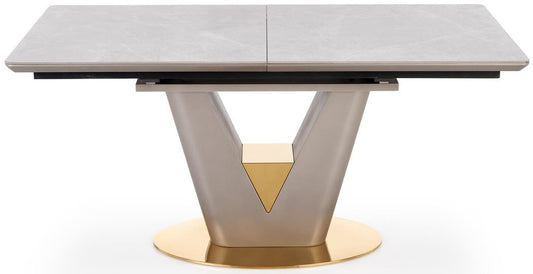 Kitchen Table Valentino | size: Length: 90cm, Width: 220cm, Height: 76cm | color: Gray | image: 1 | variant: 1016883