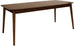 Kitchen Table Venice | size: Length: 90cm, Width: 219cm, Height: 75cm | color: Brown | image: 1 | variant: 1001536