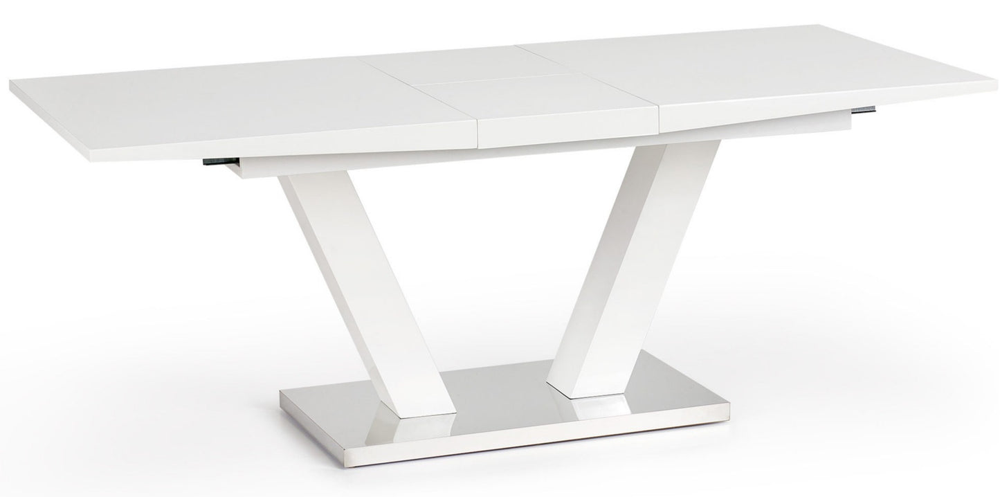 Kitchen Table Vision | size: Length: 90cm, Width: 200cm, Height: 76cm | color: White | image: 1 | variant: 1011288