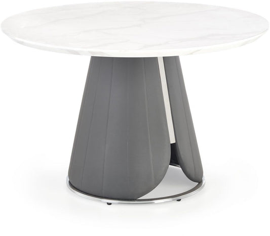 Kitchen Table West Ashford | size: Length: 120cm, Width: 120cm, Height: 77cm, Diameter: 120cm | color: White | image: 1 | variant: 1007300