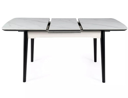 Kitchen Table West Cologne | size: Length: 80cm, Width: 160cm, Height: 76cm | color: White | image: 3 | variant: 1007953