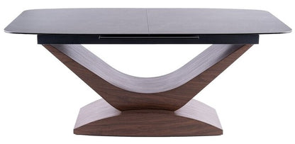 Kitchen Table West Cosenza | size: Length: 95cm, Width: 240cm, Height: 76cm | color: Black | image: 1 | variant: 1007897