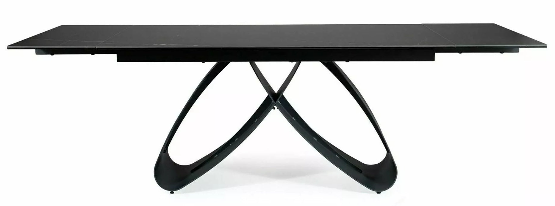 Kitchen Table West Goa | size: Length: 90cm, Width: 240cm, Height: 76cm | color: Black | image: 0 | variant: 1007983