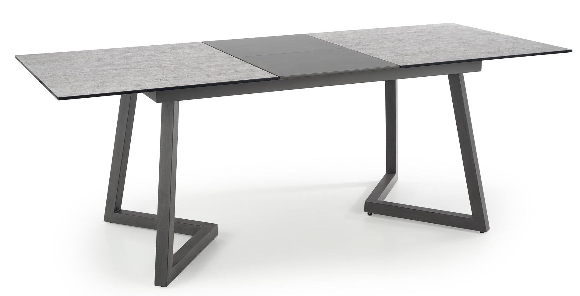 Kitchen Table West Grimsby | size: Length: 90cm, Width: 210cm, Height: 76cm | color: Gray | image: 2 | variant: 1007122