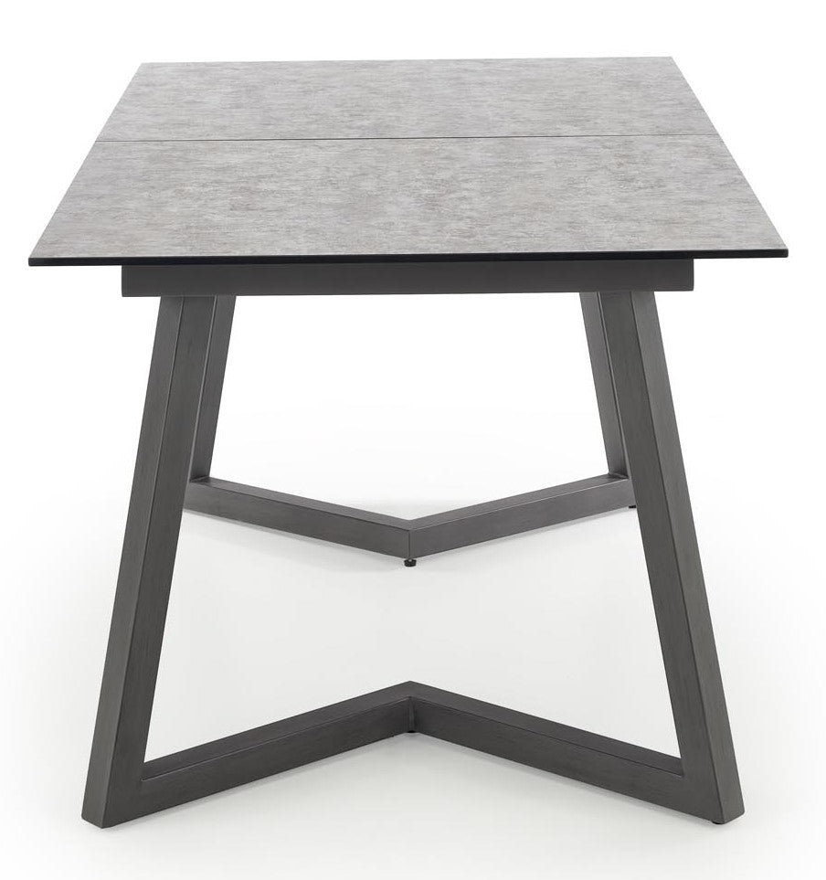 Kitchen Table West Grimsby | size: Length: 90cm, Width: 210cm, Height: 76cm | color: Gray | image: 6 | variant: 1007122