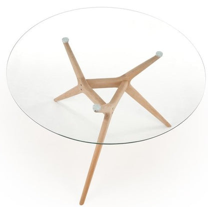 Kitchen Table West Horncastle | size: Length: 120cm, Width: 120cm, Height: 77cm, Diameter: 120cm | color: Oak | image: 2 | variant: 1007126