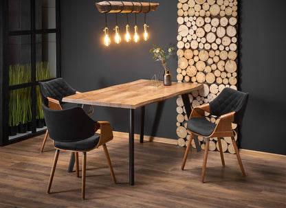 Kitchen Table West Horsens | size: Length: 80cm, Width: 180cm, Height: 75cm | color: Oak | image: 2 | variant: 1007498