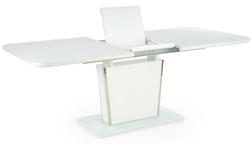 Kitchen Table West Milton | size: Length: 90cm, Width: 200cm, Height: 76cm | color: White | image: 8 | variant: 1007189