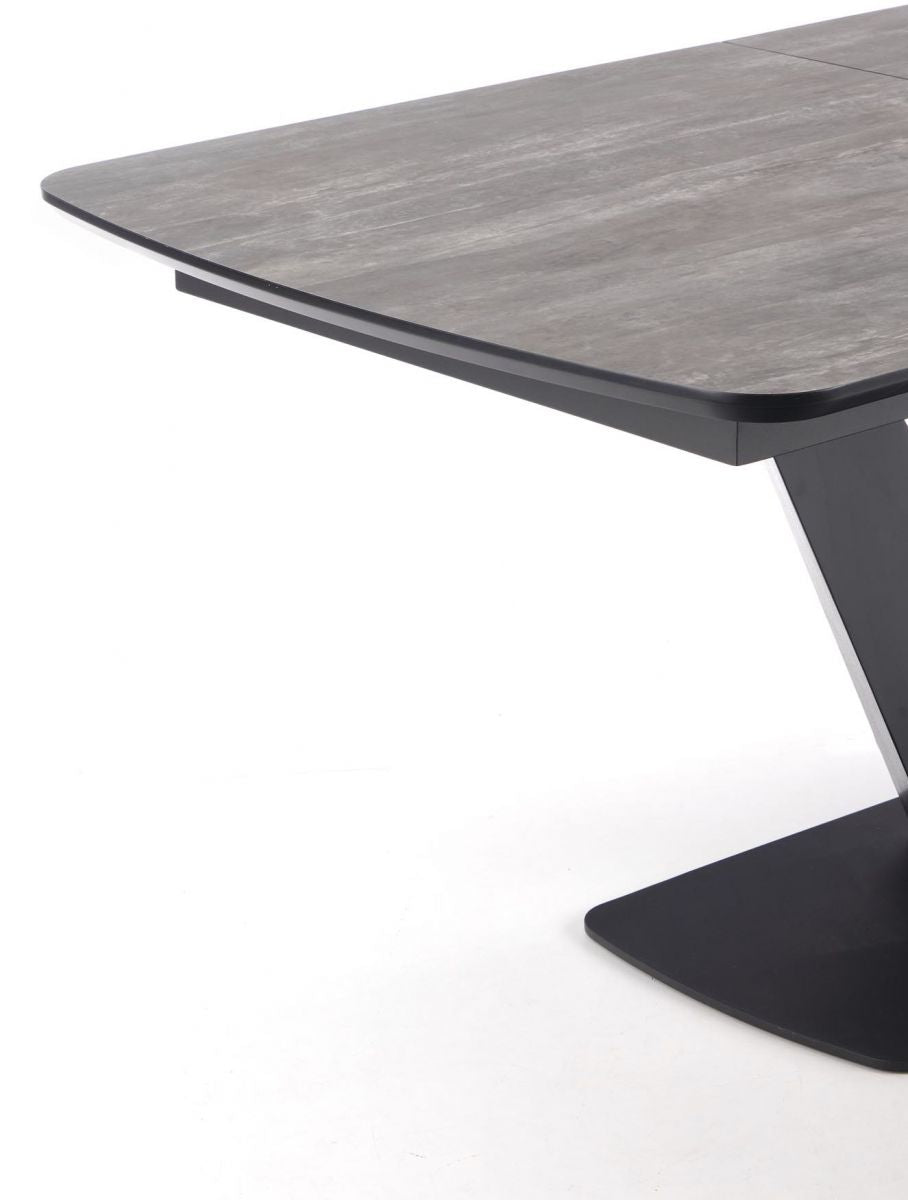 Kitchen Table West Rye | size: Length: 95cm, Width: 230cm, Height: 76cm | color: Gray | image: 4 | variant: 1007303