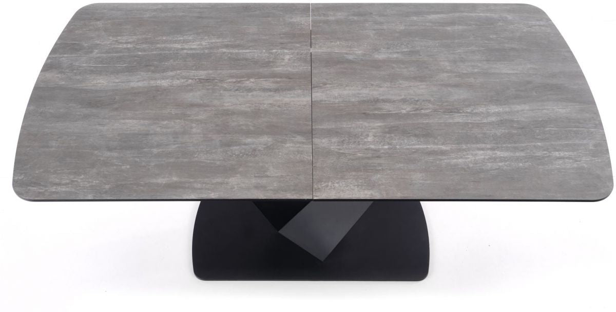 Kitchen Table West Rye | size: Length: 95cm, Width: 230cm, Height: 76cm | color: Gray | image: 5 | variant: 1007303