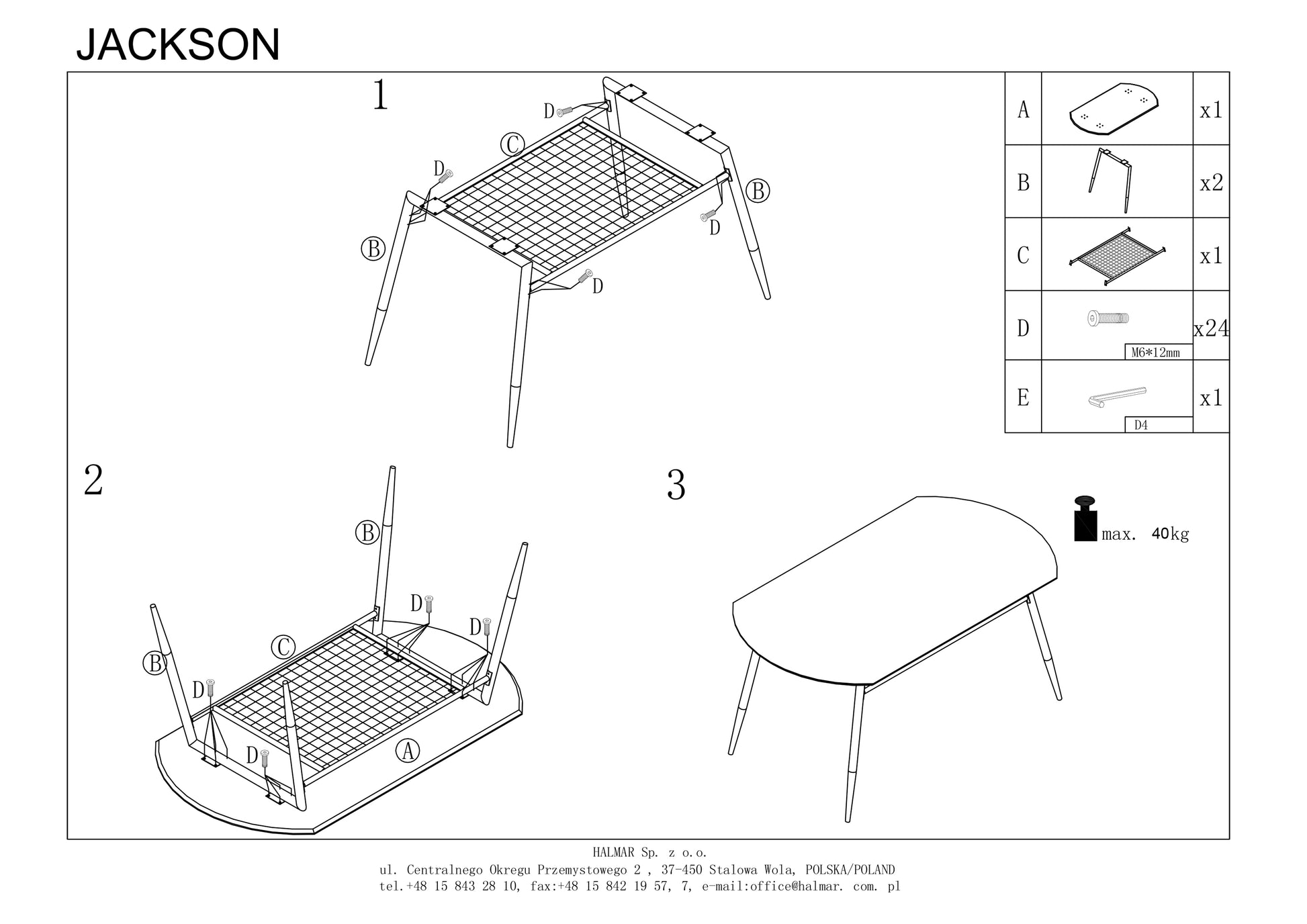 Kitchen Table West Scarborough | size: Length: 90cm, Width: 160cm, Height: 77cm | color: Black/Oak | image: 10 | variant: 1007115