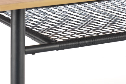 Kitchen Table West Scarborough | size: Length: 90cm, Width: 160cm, Height: 77cm | color: Black/Oak | image: 7 | variant: 1007115