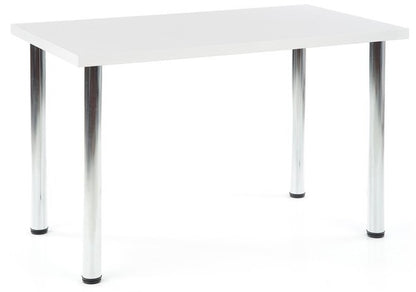 Kitchen Table West Skegness | size: Length: 60cm, Width: 120cm, Height: 75cm | color: White | image: 1 | variant: 1007119