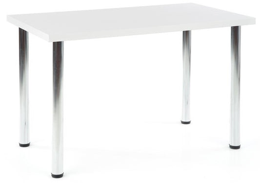 Kitchen Table West Skegness | size: Length: 60cm, Width: 120cm, Height: 75cm | color: White | image: 1 | variant: 1007119