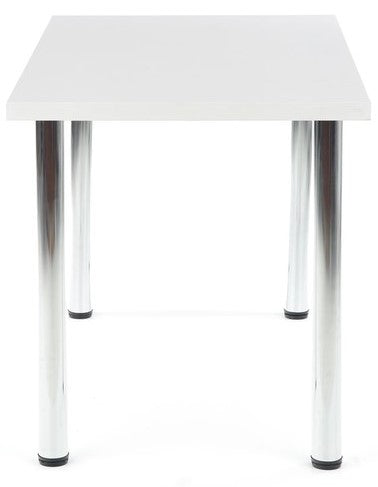 Kitchen Table West Skegness | size: Length: 60cm, Width: 120cm, Height: 75cm | color: White | image: 2 | variant: 1007119