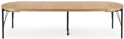 Kitchen Table West Whitby | size: Length: 100cm, Width: 300cm, Height: 76cm | color: Oak | image: 2 | variant: 1007504