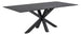 Kitchen Table Zurich | size: Length: 100cm, Width: 200cm, Height: 75.5cm | color: Black | image: 0 | variant: 1001563