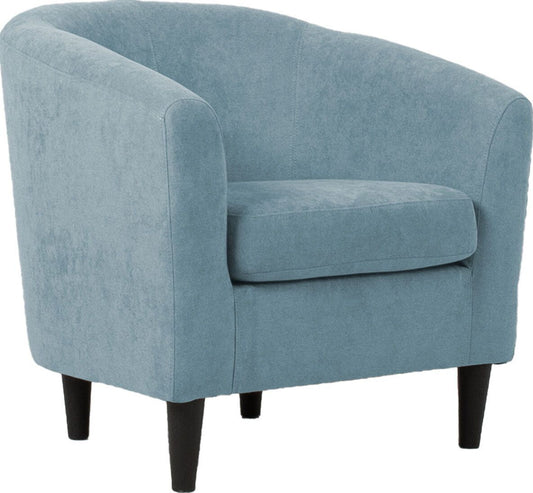 Lounge Chair Abergavenny | size: Width: 76cm, Height: 74cm, Depth: 68.5cm | color: Blue | image: 1 | variant: 1001108