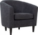 Lounge Chair Abergavenny | size: Width: 76cm, Height: 74cm, Depth: 68.5cm | color: Gray | image: 1 | variant: 1001109