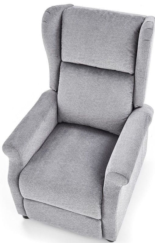 Lounge Chair Agustin | size: Width: 75cm, Height: 107cm, Depth: 92cm | color: Gray | image: 7 | variant: 1004567