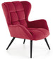 Lounge Chair Alghero | size: Width: 75cm, Height: 91cm, Depth: 86cm | color: Red | image: 1 | variant: 1002840