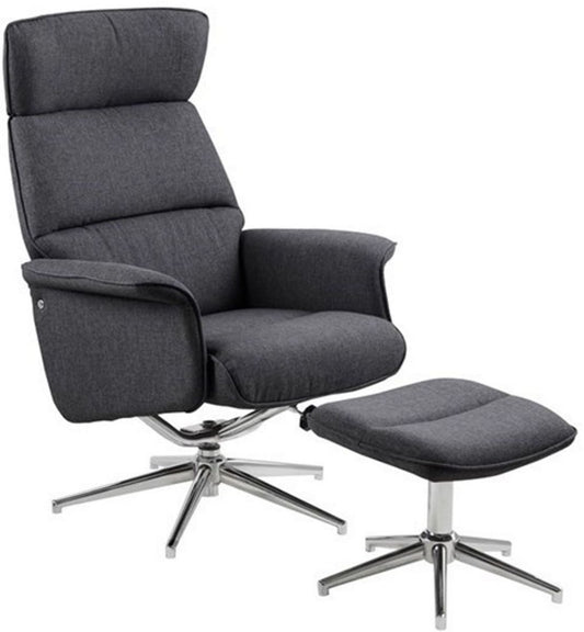 Lounge Chair Alura | size: Width: 74cm, Height: 102cm, Depth: 108cm | color: Gray | image: 1 | variant: 1012472