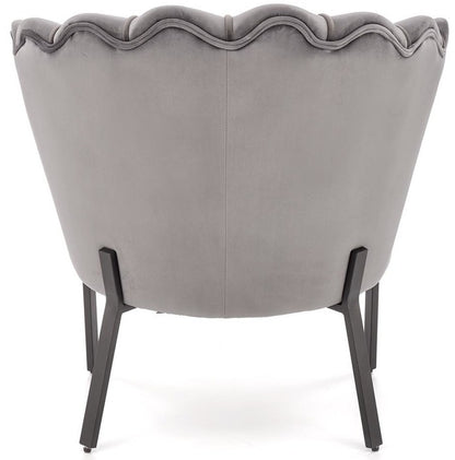 Lounge Chair Angelo | size: Width: 73cm, Height: 75cm, Depth: 73cm | color: Gray | image: 6 | variant: 1004582