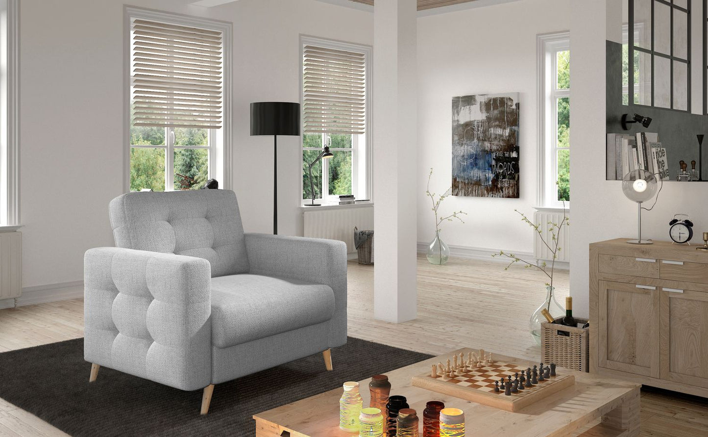 Lounge Chair Asgard | size: Width: 105cm, Height: 88cm, Depth: 92cm | color: Solid | image: 1 | variant: 1004236