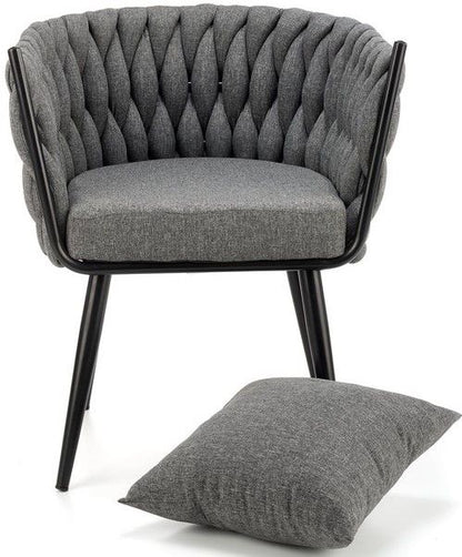 Lounge Chair Avatar | size: Width: 67cm, Height: 77cm, Depth: 55cm | color: Gray | image: 5 | variant: 1012030