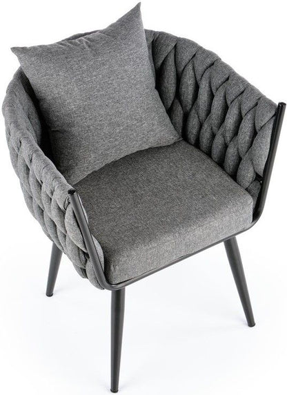 Lounge Chair Avatar | size: Width: 67cm, Height: 77cm, Depth: 55cm | color: Gray | image: 6 | variant: 1012030