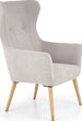 Lounge Chair Bari | size: Width: 73cm, Height: 99cm, Depth: 76cm | color: Gray | image: 1 | variant: 1002730