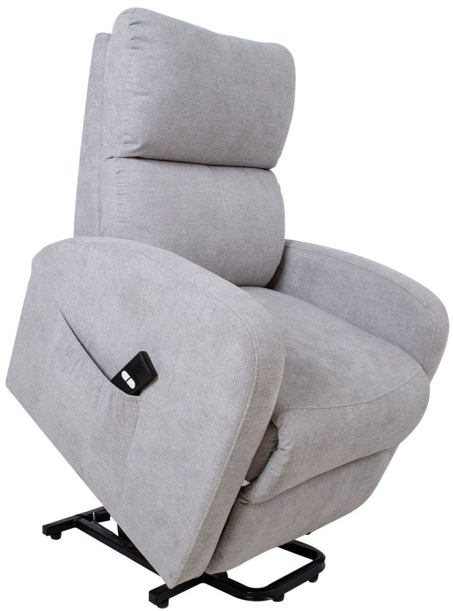 Lounge Chair Barny | size: Width: 93cm, Height: 104cm, Depth: 72cm | color: Gray | image: 6 | variant: 1004762