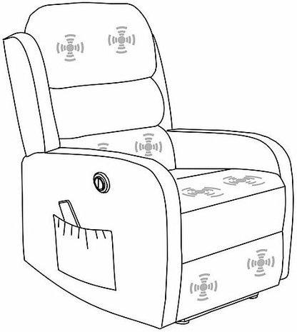 Lounge Chair Blackpool | size: Width: 64cm, Height: 102cm, Depth: 88cm | color: Gray | image: 6 | variant: 1004115