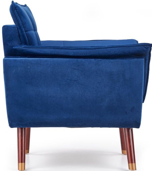 Lounge Chair Brindisi | size: Width: 80cm, Height: 84cm, Depth: 73cm | color: Blue | image: 2 | variant: 1002822