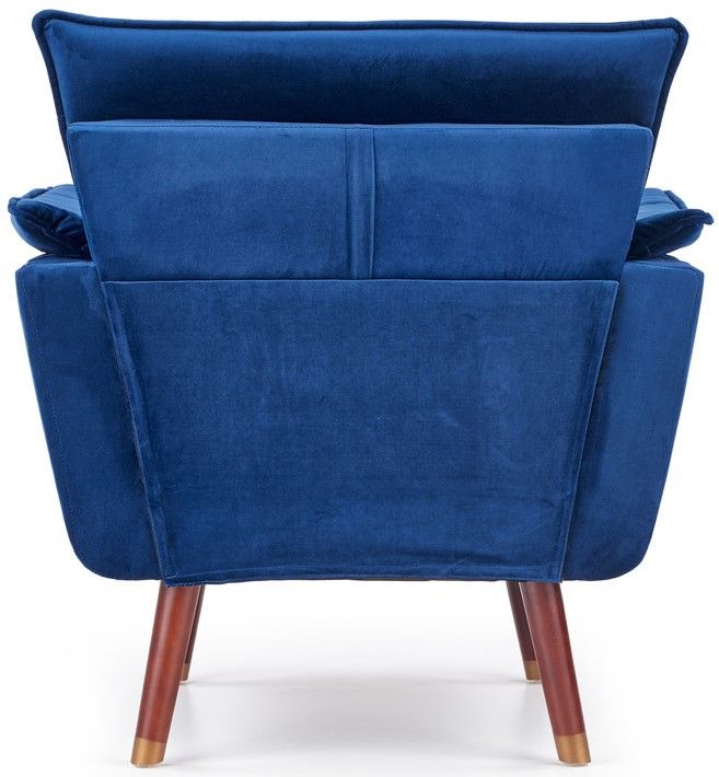 Lounge Chair Brindisi | size: Width: 80cm, Height: 84cm, Depth: 73cm | color: Blue | image: 4 | variant: 1002822