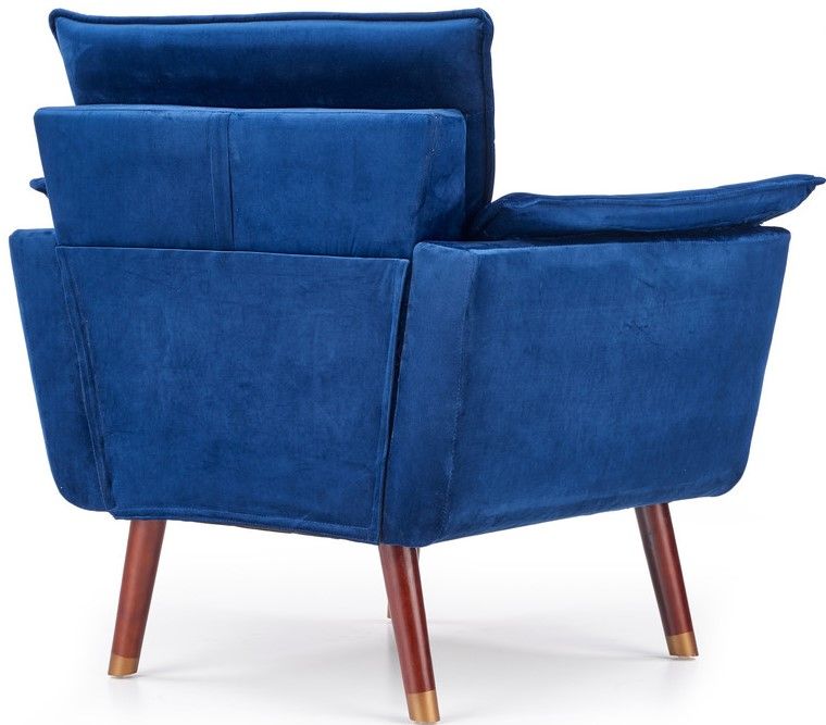 Lounge Chair Brindisi | size: Width: 80cm, Height: 84cm, Depth: 73cm | color: Blue | image: 5 | variant: 1002822