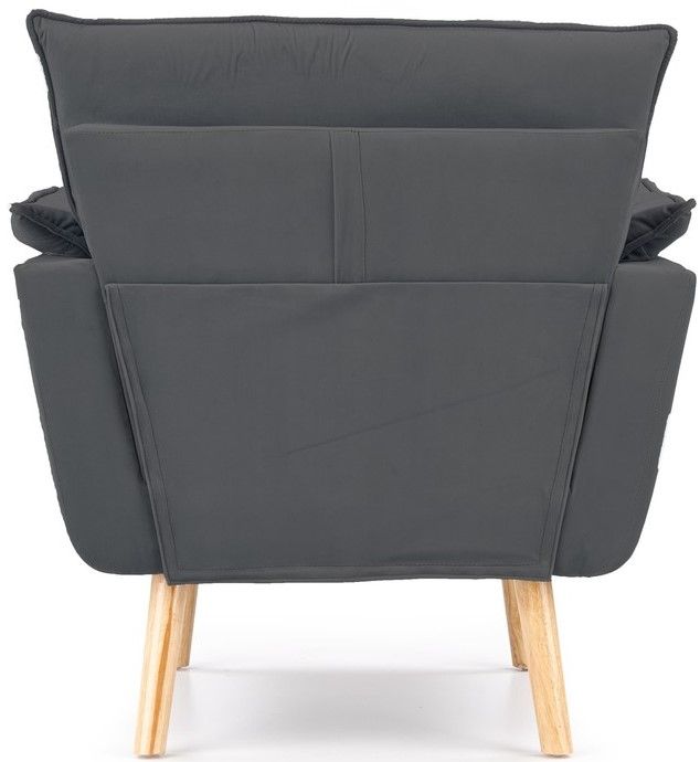 Lounge Chair Brindisi | size: Width: 80cm, Height: 84cm, Depth: 73cm | color: Gray | image: 3 | variant: 1002821