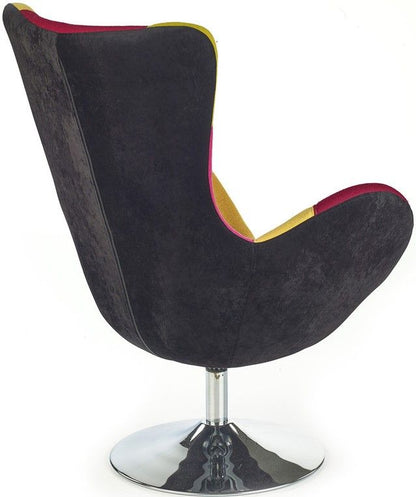 Lounge Chair Butterfly | size: Width: 76cm, Height: 95cm, Depth: 75cm | color: Multicolored | image: 3 | variant: 1004596