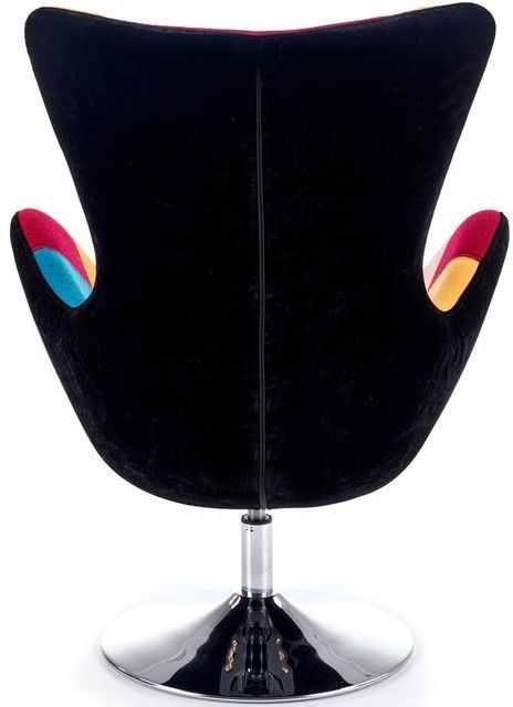 Lounge Chair Butterfly | size: Width: 76cm, Height: 95cm, Depth: 75cm | color: Multicolored | image: 6 | variant: 1004596