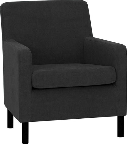 Lounge Chair Buxton | size: Width: 68.5cm, Height: 84cm, Depth: 76cm | color: Gray | image: 1 | variant: 1001029