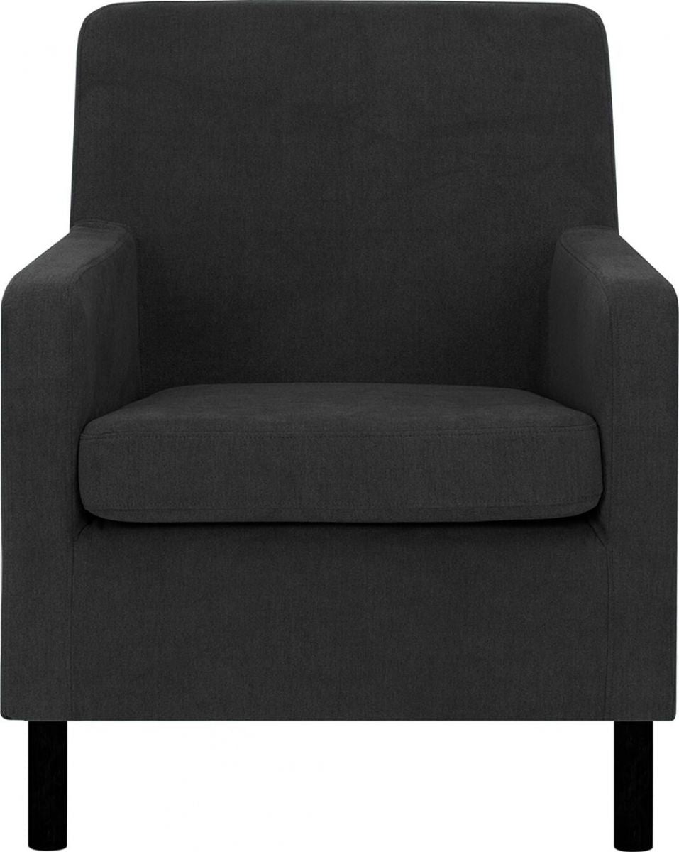 Lounge Chair Buxton | size: Width: 68.5cm, Height: 84cm, Depth: 76cm | color: Gray | image: 2 | variant: 1001029