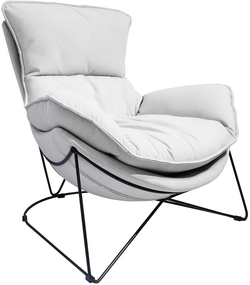 Lounge Chair Chichester | size: Width: 88cm, Height: 84cm, Depth: 96cm | color: White | image: 1 | variant: 1000957