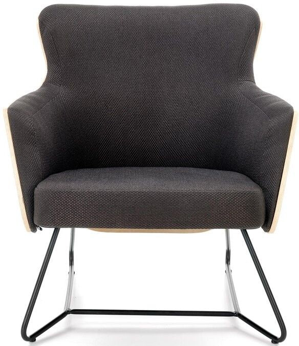 Lounge Chair Chillout | size: Width: 74cm, Height: 79cm, Depth: 67cm | color: Beige/Grey | image: 3 | variant: 1004616