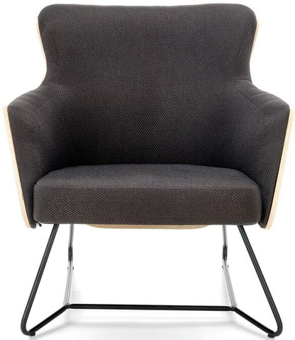 Lounge Chair Chillout | size: Width: 74cm, Height: 79cm, Depth: 67cm | color: Beige/Grey | image: 3 | variant: 1004616