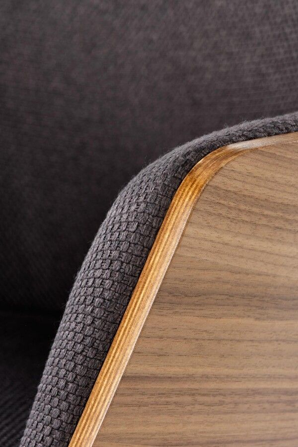 Lounge Chair Chillout | size: Width: 74cm, Height: 79cm, Depth: 67cm | color: Brown/Grey | image: 4 | variant: 1004615