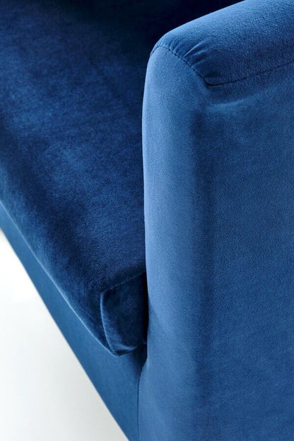 Lounge Chair Clubby 2 | size: Width: 66cm, Height: 64cm, Depth: 58cm | color: Blue | image: 5 | variant: 1004621