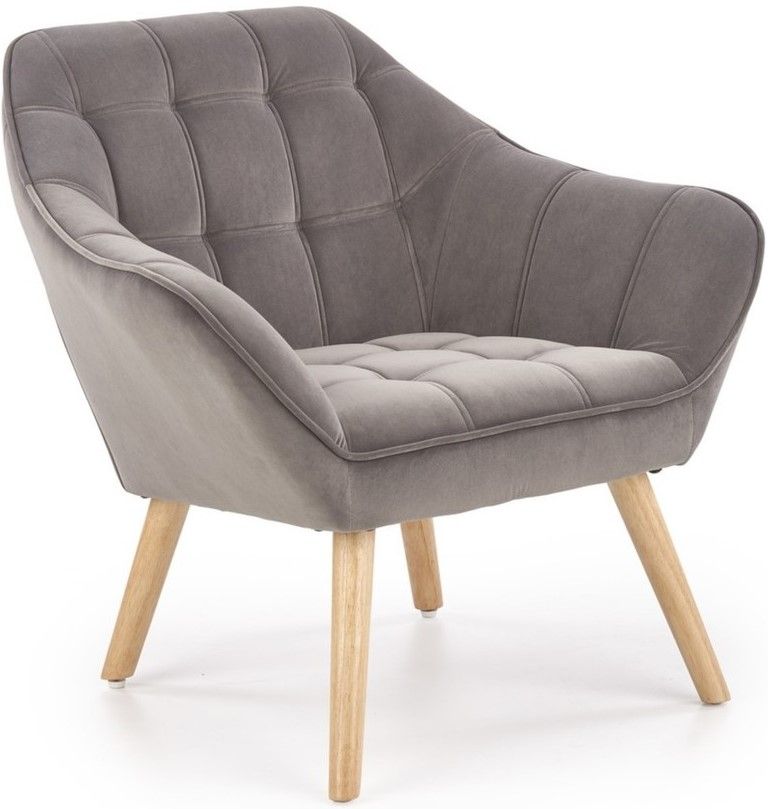 Lounge Chair East Berlin | size: Width: 83cm, Height: 75cm, Depth: 75cm | color: Gray | image: 1 | variant: 1006922