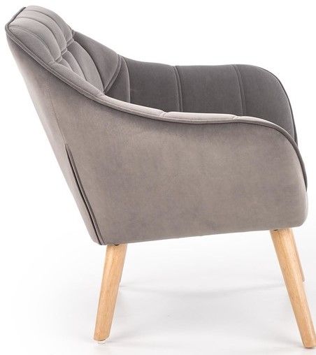 Lounge Chair East Berlin | size: Width: 83cm, Height: 75cm, Depth: 75cm | color: Gray | image: 4 | variant: 1006922