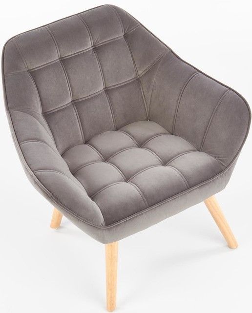 Lounge Chair East Berlin | size: Width: 83cm, Height: 75cm, Depth: 75cm | color: Gray | image: 7 | variant: 1006922